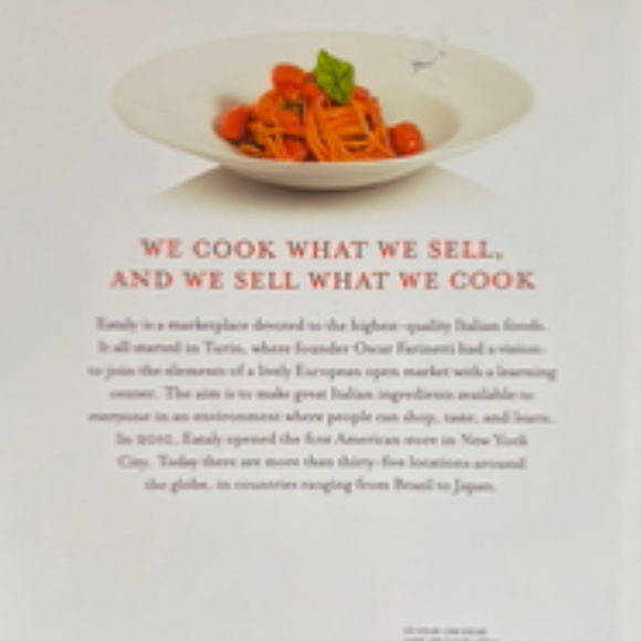 How To Eataly: A Guide to Buying, Cooking, and Eating Italian Food - NWOT - Picture 4 of 4